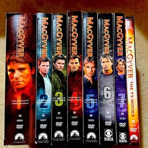 Original MacGyver series plus made for tv movies dvd